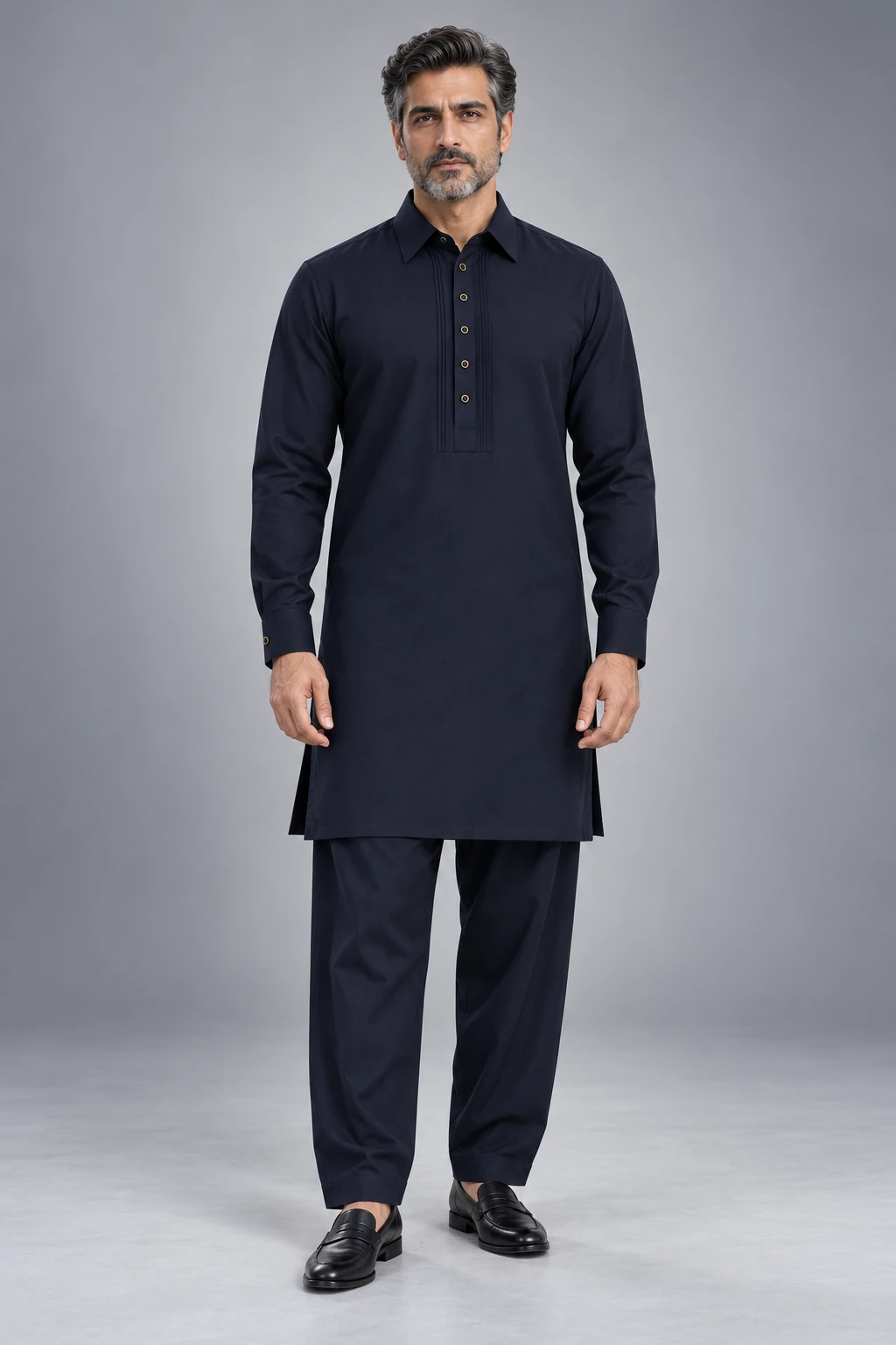SUHAIL MIDNIGHT NAVY BLUE — view 2