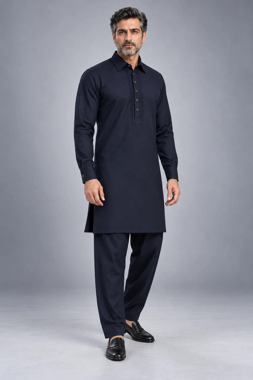 SUHAIL MIDNIGHT NAVY BLUE — view 3